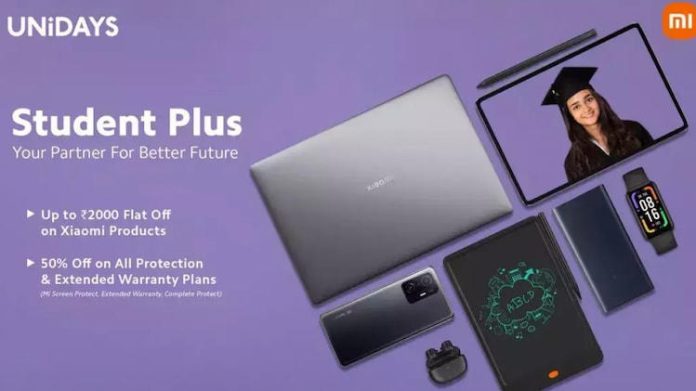 Xiaomi India's Students Plus Program launched, up to 50% discount is available